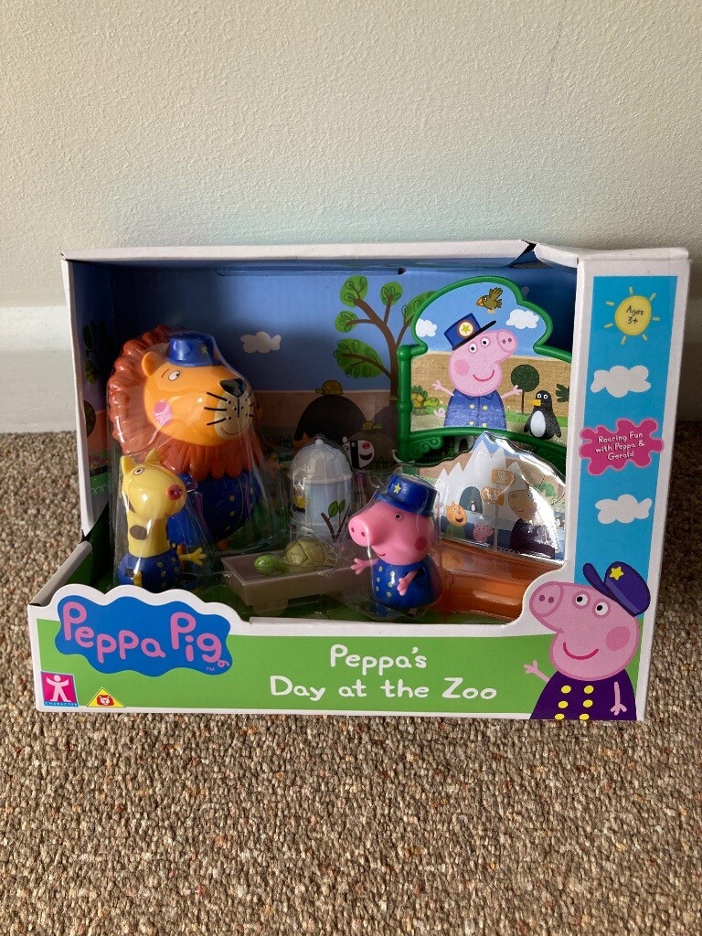 peppa pig zoo playset